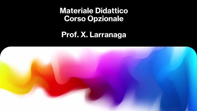 CORSO P.X.LARRANAGA
