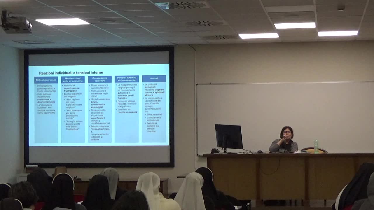 B16 Il rinnovamento della Vita Consacrata.8